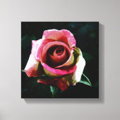 Rose Leinwanddruck (Vorderseite)