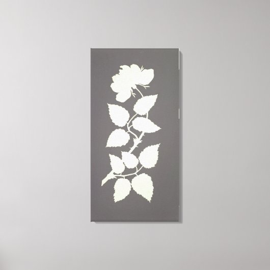 Rose Leinwanddruck (Vorderseite)