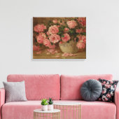 Rose Leinwanddruck (Insitu (Wohnzimmer))
