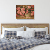 Rose Leinwanddruck (Insitu (Schlafzimmer))