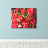 Rose Leinwanddruck (Insitu (Holzboden))