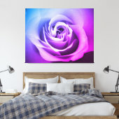 Rose Leinwanddruck (Insitu (Schlafzimmer))