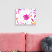 Rose Leinwanddruck (Insitu (Wohnzimmer))