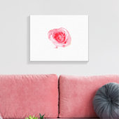 Rose Leinwanddruck (Insitu (Wohnzimmer))