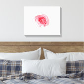 Rose Leinwanddruck (Insitu (Schlafzimmer))