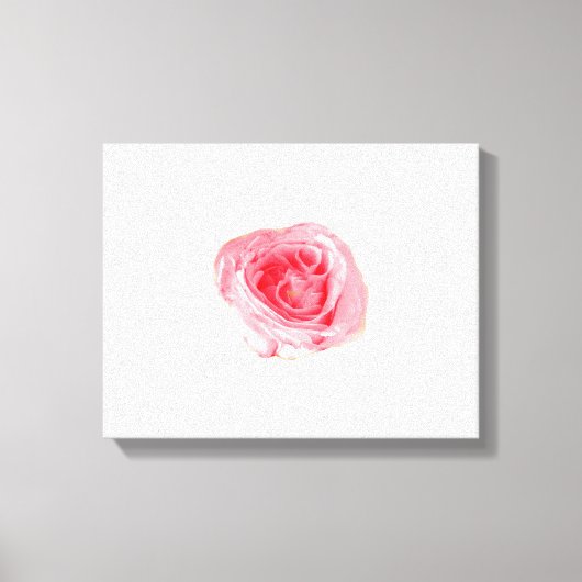 Rose Leinwanddruck (Vorderseite)