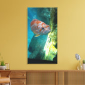 Rose Leinwanddruck (Insitu (Wohnzimmer))