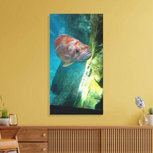 Rose Leinwanddruck (Insitu (Wohnzimmer))