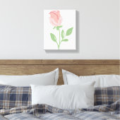 Rose Leinwanddruck (Insitu (Schlafzimmer))