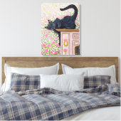 Rose Leinwanddruck (Insitu (Schlafzimmer))