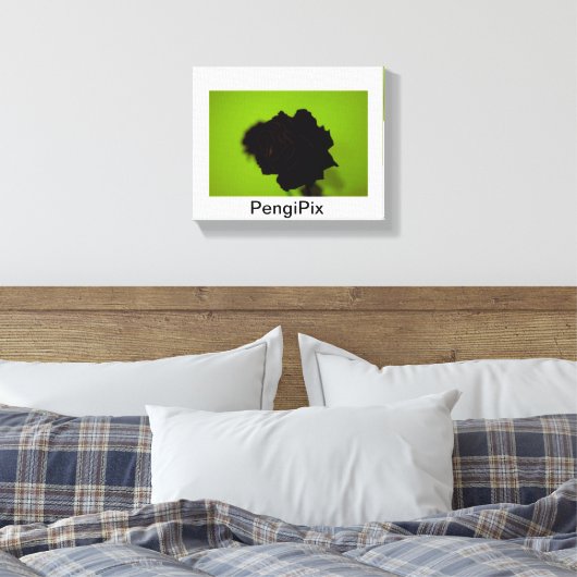 Rose Leinwanddruck (Insitu (Schlafzimmer))