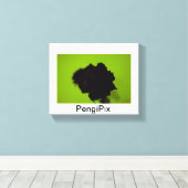 Rose Leinwanddruck (Insitu (Holzboden))