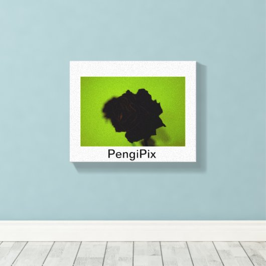 Rose Leinwanddruck (Insitu (Holzboden))