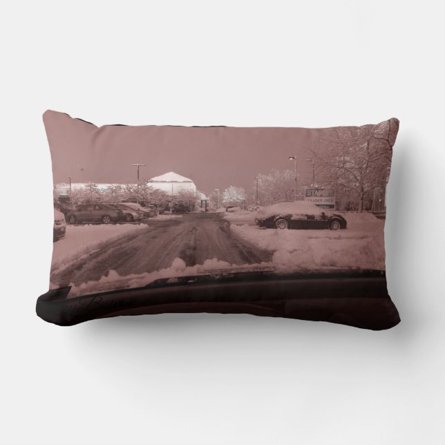 Rose Lendenkissen (Vorderseite)