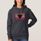 Rose Liebe Design Romance Hoodie (Vorderseite)