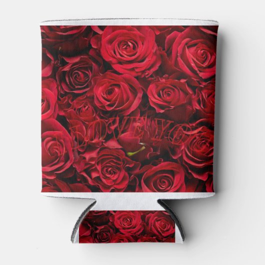 Rose Liebe Dosenkühler (Vorderseite)