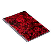 Rose Liebe Notizblock (Rechte Seite)