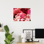 Rose Liebe Poster (Heimbüro)