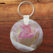 Rose Liebe Schlüsselanhänger (Vorderseite)