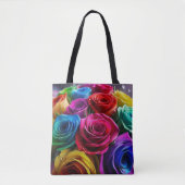 Rose 🌈 Liebe Tasche (Vorderseite)