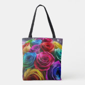 Rose 🌈 Liebe Tasche (Rückseite)
