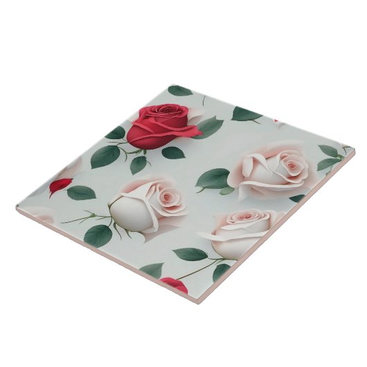 Rose Liebe Trendy Vintag Collection Fliese (Seite)