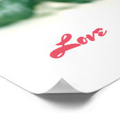 Rose (Liebe) Werteplakatpapier (Matte) Poster (Ecke)