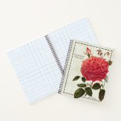Rose Life mit Liebe Notebook - Blumengarm! Notizblock (Innenseite)