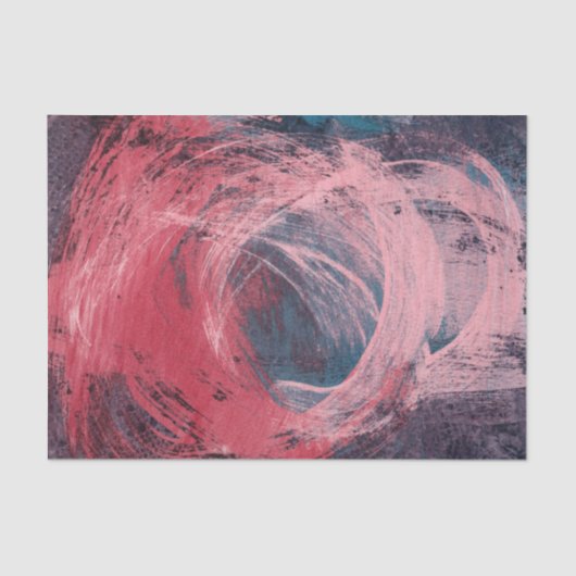 Rose Light I Seidenpapier (Vorderseite)