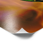 rose light of flames fotodruck (Ecke)