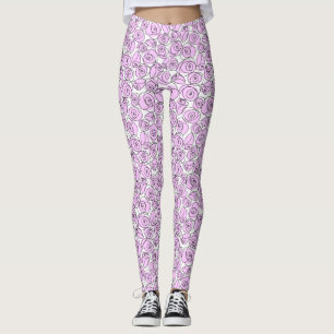 Rose Lilac Leggings