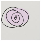 Rose Lilac Multi große Mustergewebe Stoff (Nahaufnahme)