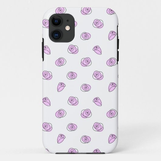 Rose Lilac Multi iPhone Gehäuse Case-Mate iPhone Hülle (Rückseite)