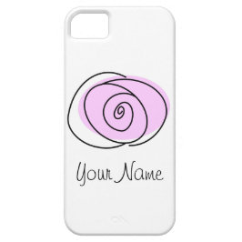 Rose Lilac "Name" iPhone Fall Case-Mate iPhone Hülle