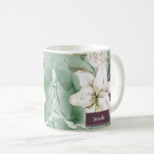 Rose, Lily, Magnolia Kaffeetasse (VorderseiteRechts)