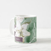 Rose, Lily, Magnolia Kaffeetasse (Vorderseite Links)