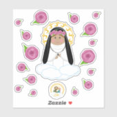 Rose Lima Aufkleber (Blatt)