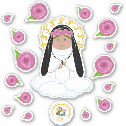 Rose Lima Aufkleber (Vorderseite)