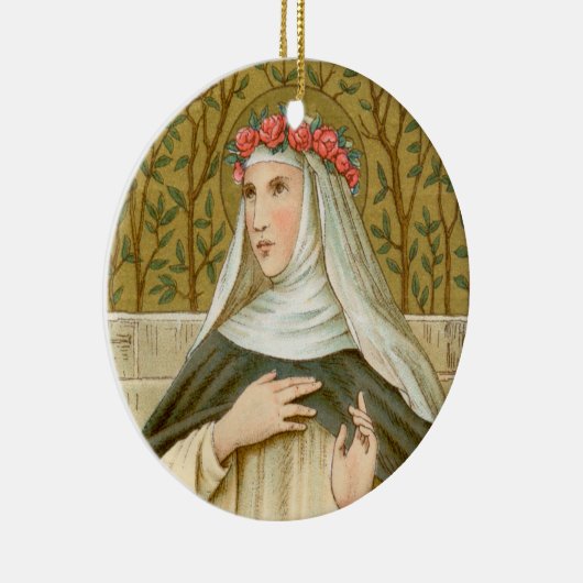 Rose Lima (BK 020) Keramik Ornament (Rechts)