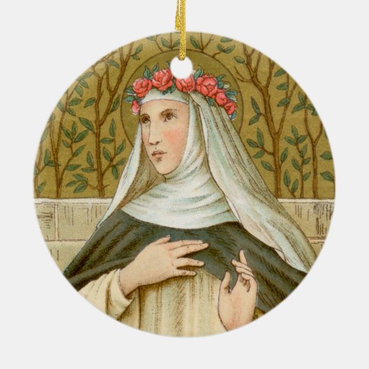 Rose Lima (BK 020) Keramik Ornament (Hinten)