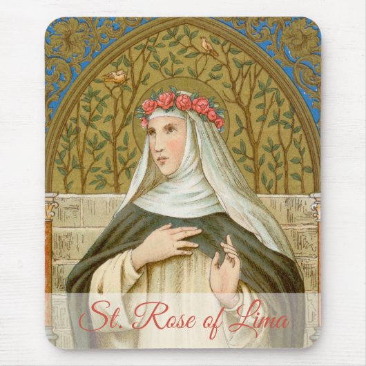 Rose Lima (BK 020) Mousepad (Vorne)