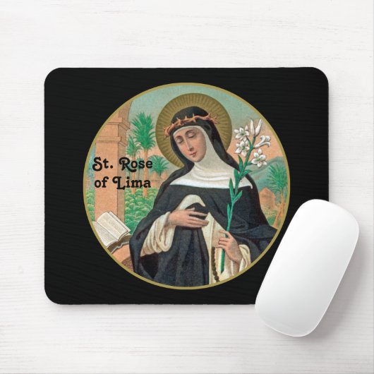 Rose Lima (Detail; K 48) Mousepad (Mit Mouse)