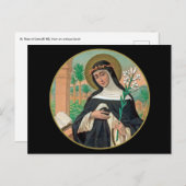 Rose Lima (Detail; K 48) Postkarte (Vorne/Hinten)