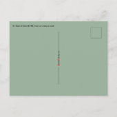 Rose Lima (Detail; K 48) Postkarte (Rückseite)