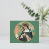 Rose Lima (Detail; K 48) Postkarte (Stehend Vorderseite)