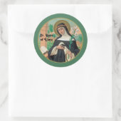 Rose Lima (Detail; K 48) Runder Aufkleber (Tasche)