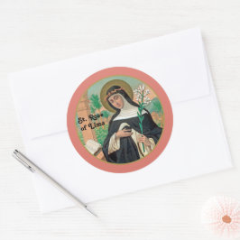 Rose Lima (Detail; K 48) Runder Aufkleber