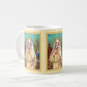 Rose Lima durch Nacht (M 024) Kaffeetasse (Vorderseite Links)