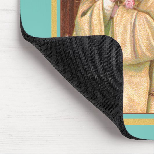 Rose Lima durch Nacht (M 024) Mousepad (Ecke)