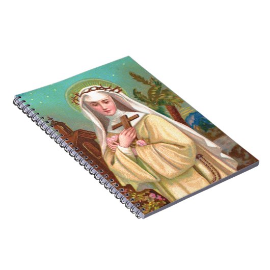 Rose Lima durch Nacht (M 024) Notizblock (Rechte Seite)